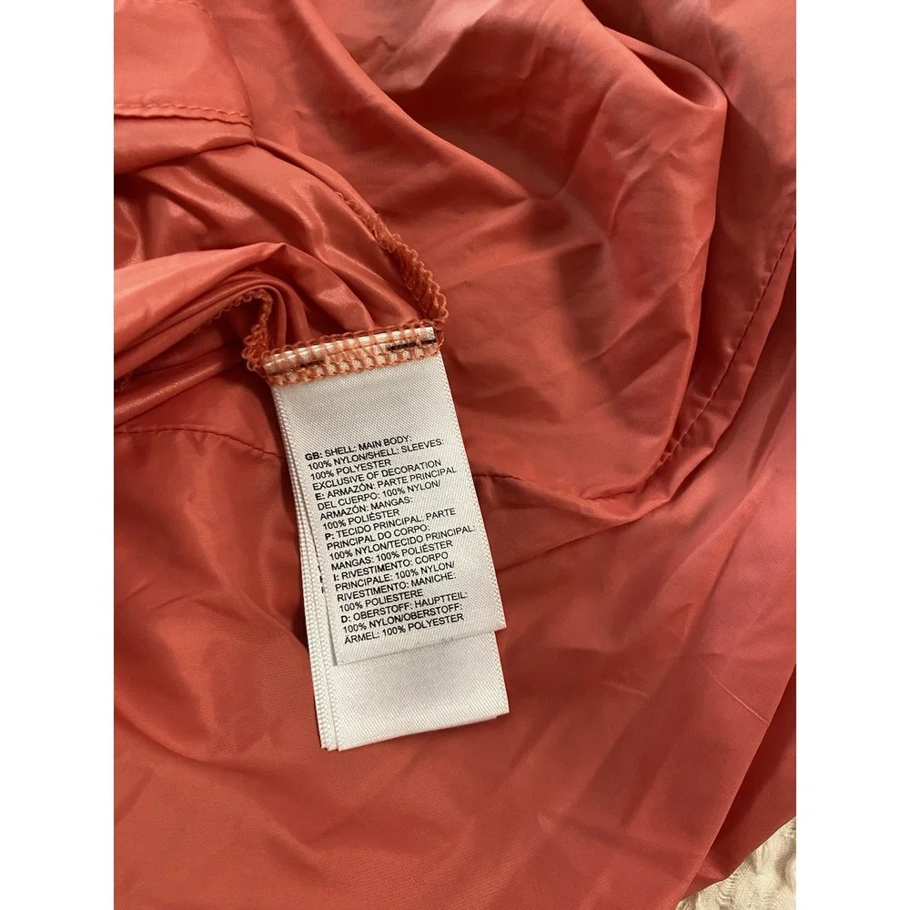 The‎ North Face XS Pink Navy Coral Breaker Windwall Pullover Anorak Jacket NWOT